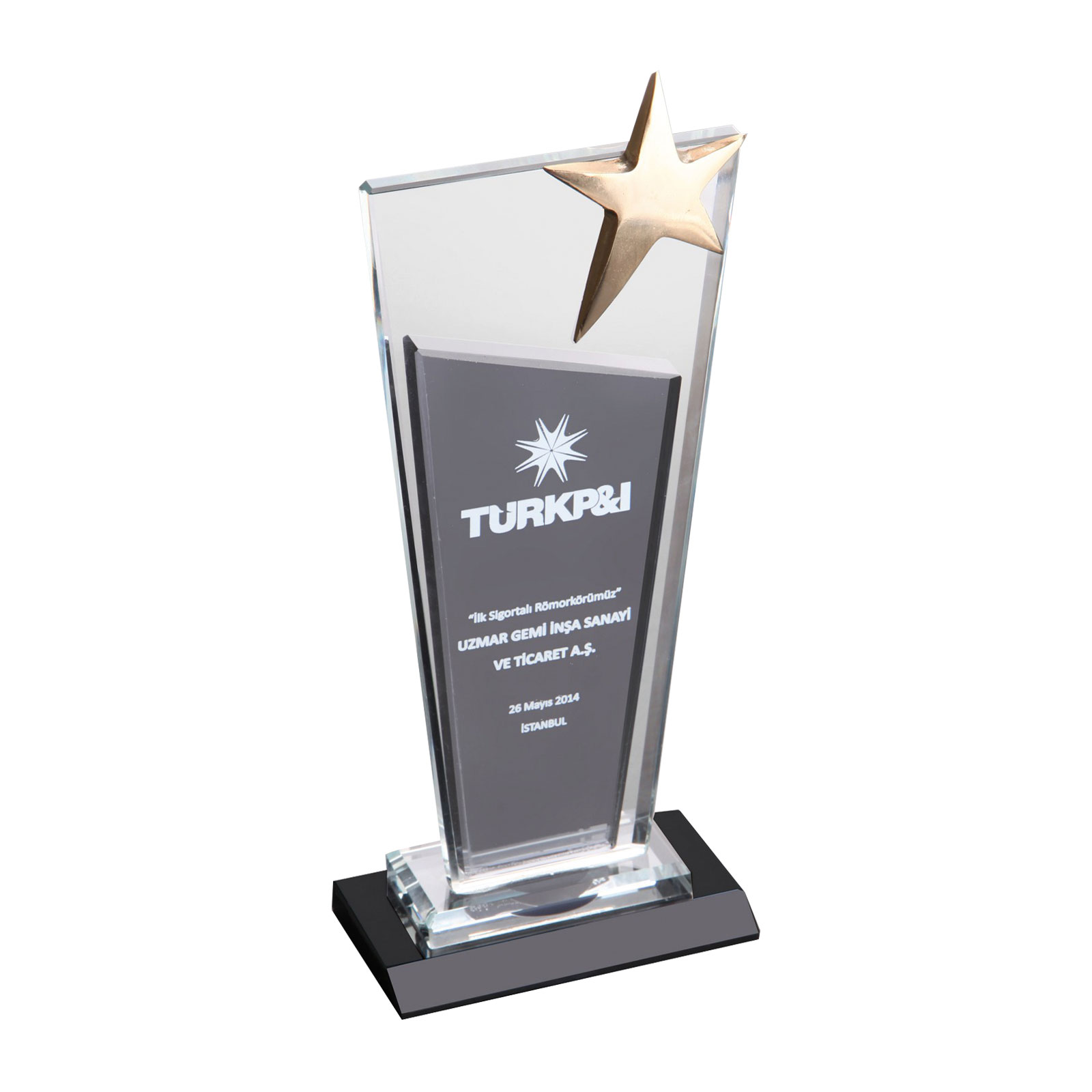 Kristal Plaket